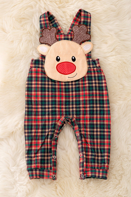 Reindeer Romper w/snaps